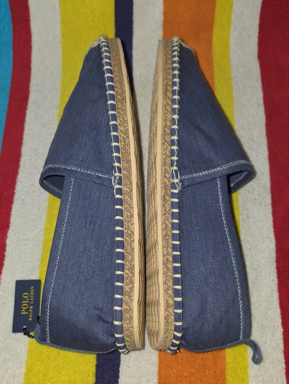 Polo Ralph Lauren Men's Barron Crest Espadrilles Size 10D NWT